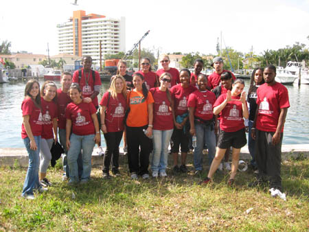 1 26 08  University of Miami volunteers